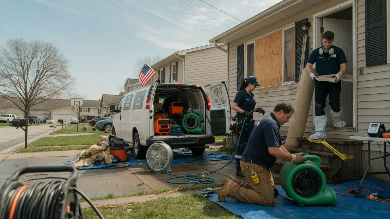 Water Damage Restoration in Mankato, KS near me